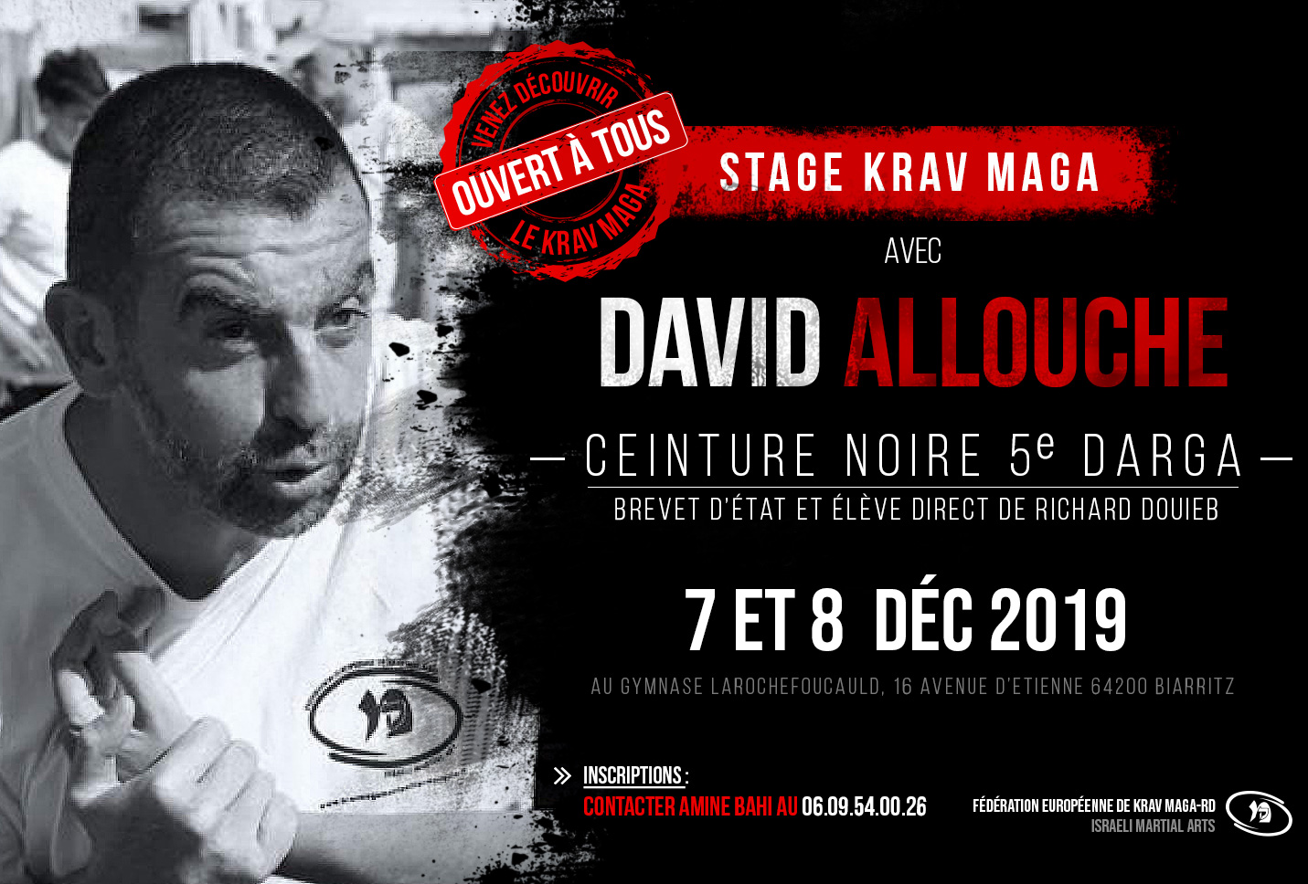 Stage Krav Maga avec David Allouche